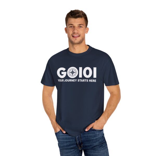 Unisex Garment-Dyed Colored Go101 T-shirt - Image 12