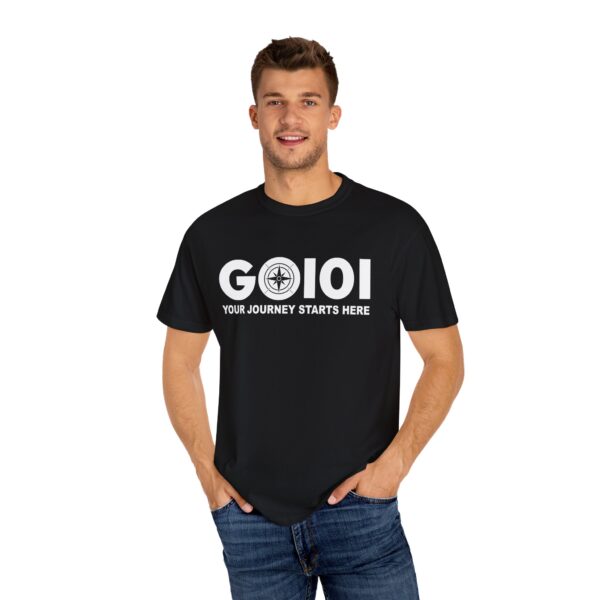 Unisex Garment-Dyed Colored Go101 T-shirt - Image 11