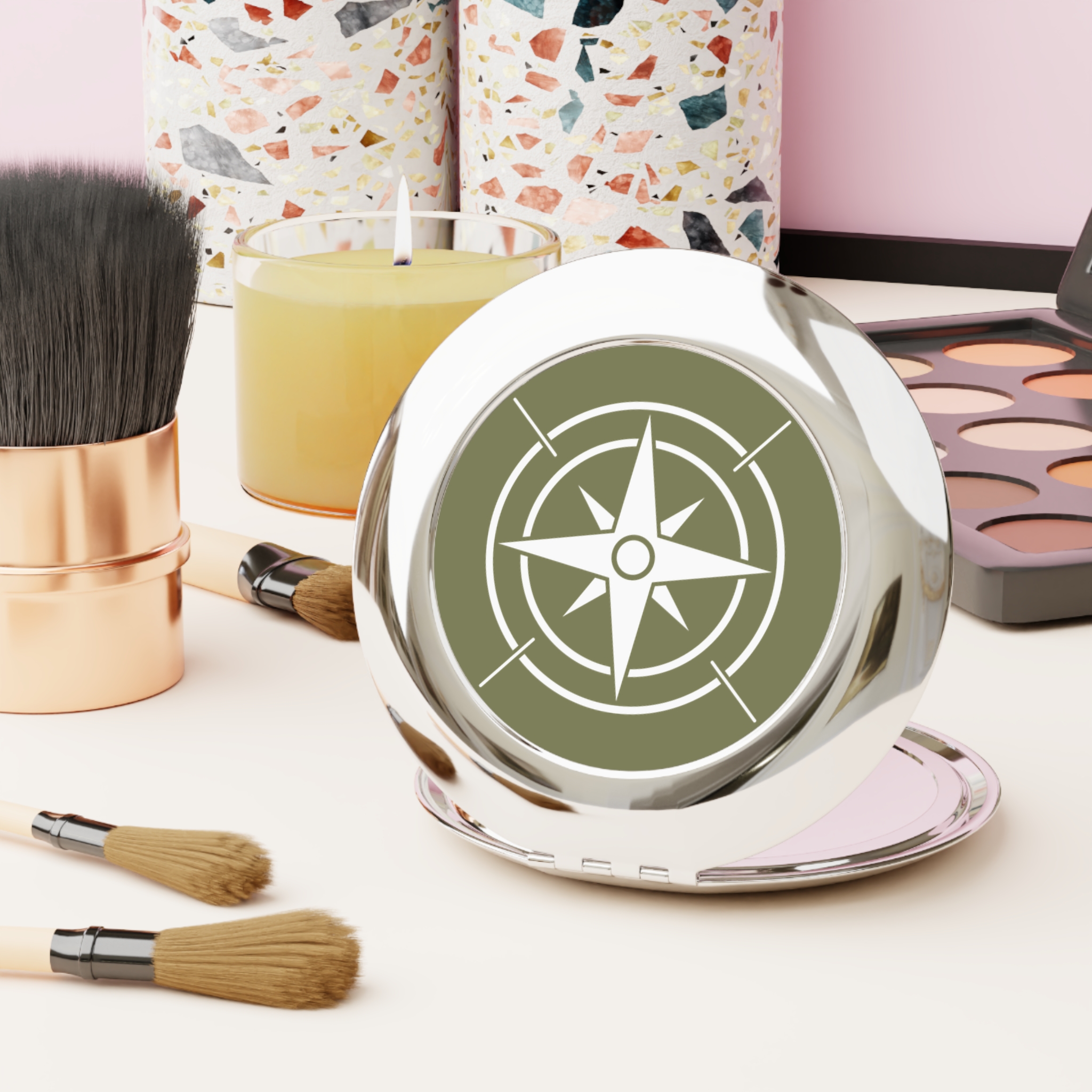 Official Go101 Compact Travel Mirror