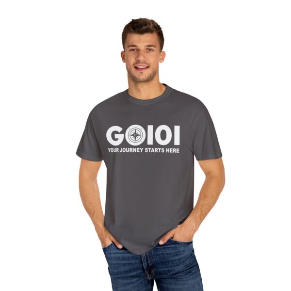 Unisex Garment-Dyed Colored Go101 T-shirt - Image 10