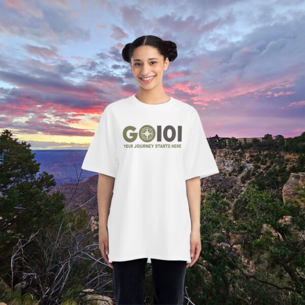 Beefy-T Hanes® Short-Sleeve Unisex Go101 Front Logo Official T-Shirt - Image 2